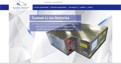 Desktop Screenshot of elecsys-france.com